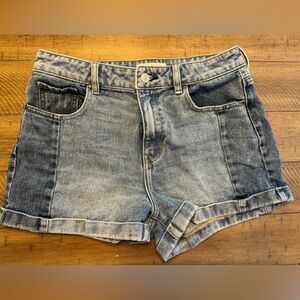 Pac Sun size 28 cuffed mom denim shorts
